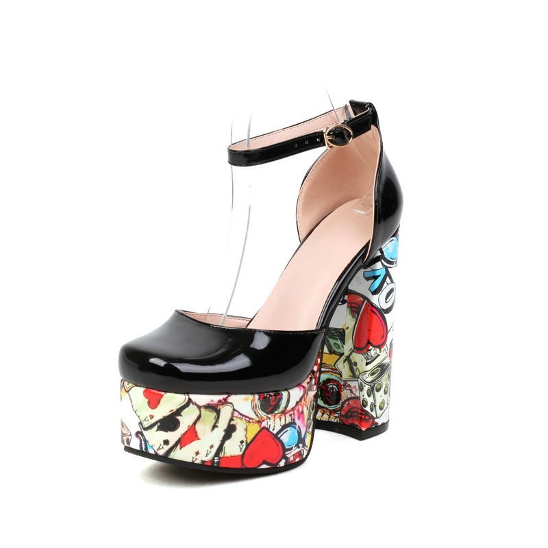 Chunky-heeled Ultra-high Waterproof Platform Sandals
