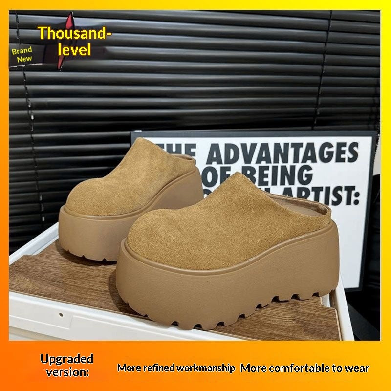 Womens Wedge Anti-slip Slippers From Baotou
