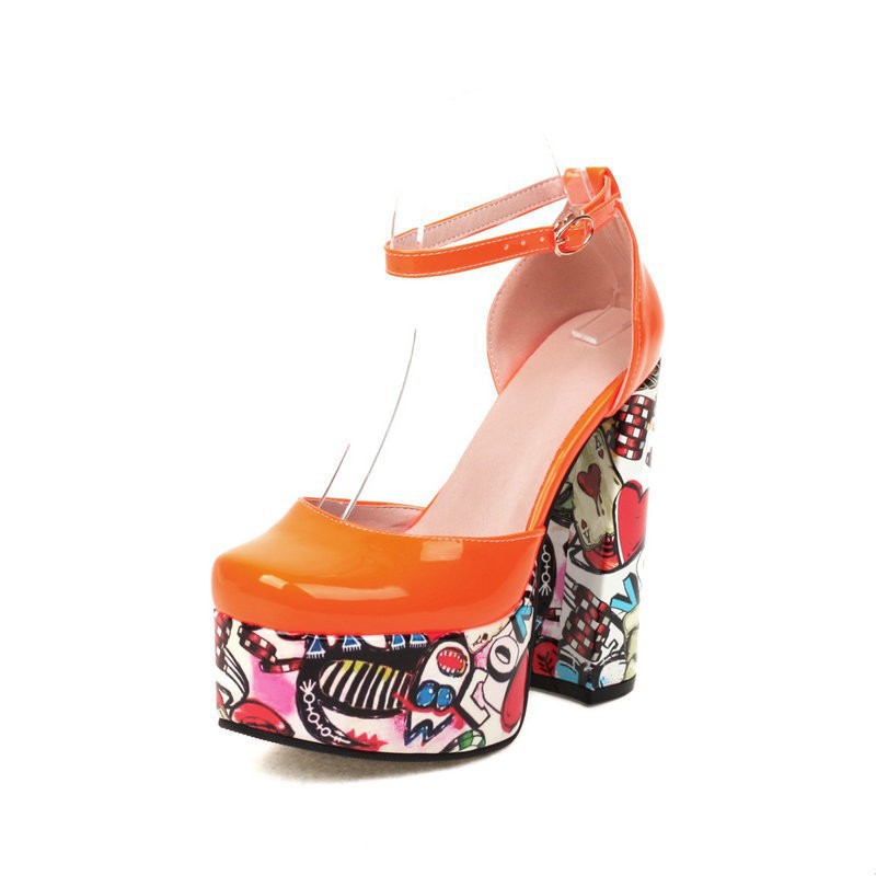 Chunky-heeled Ultra-high Waterproof Platform Sandals