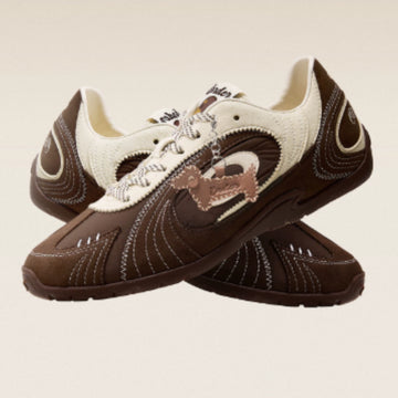 Brown Dachshund German Training Shoes For Men And Women