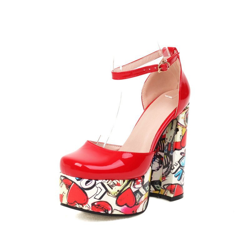 Chunky-heeled Ultra-high Waterproof Platform Sandals