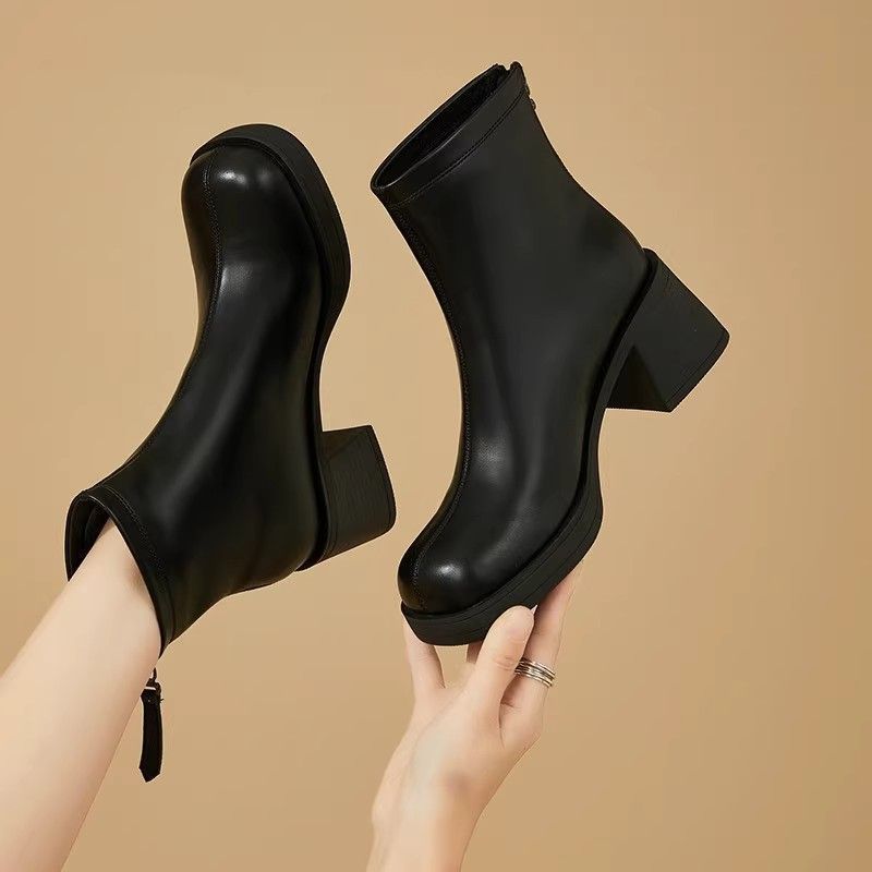 Womens Versatile Casual And Comfortable Ankle Boots