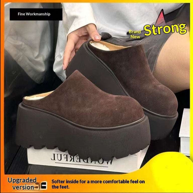 Womens Wedge Anti-slip Slippers From Baotou